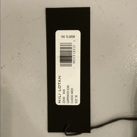 Nili Lotan Relaxed Fit Denim Jeans - Picture 2 of 5